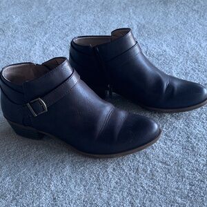 LifeStride Dk Brown Booties 7-1/2